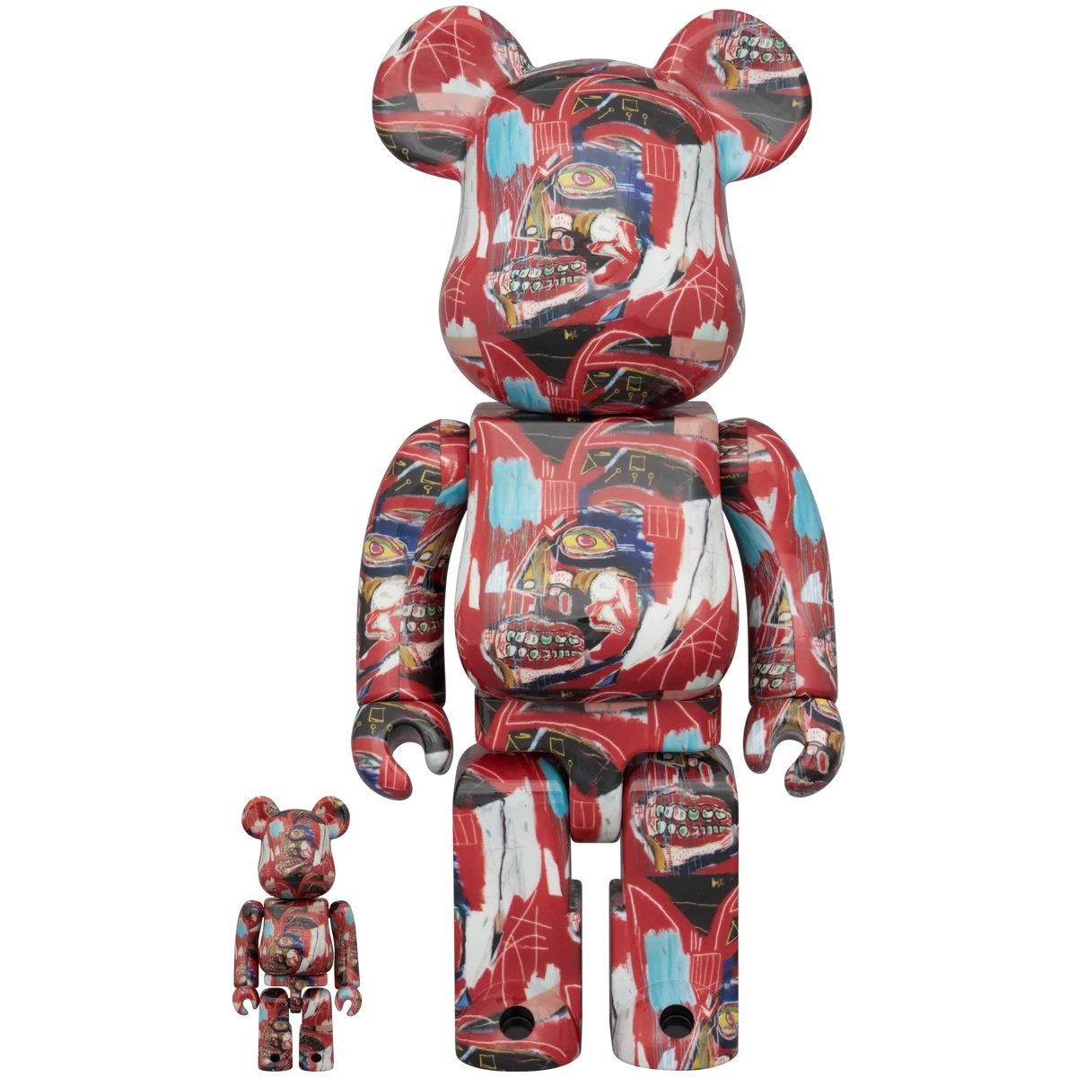 JEAN-MICHEL BASQUIAT 13th Ver. 100% & 400% BE@RBRICK