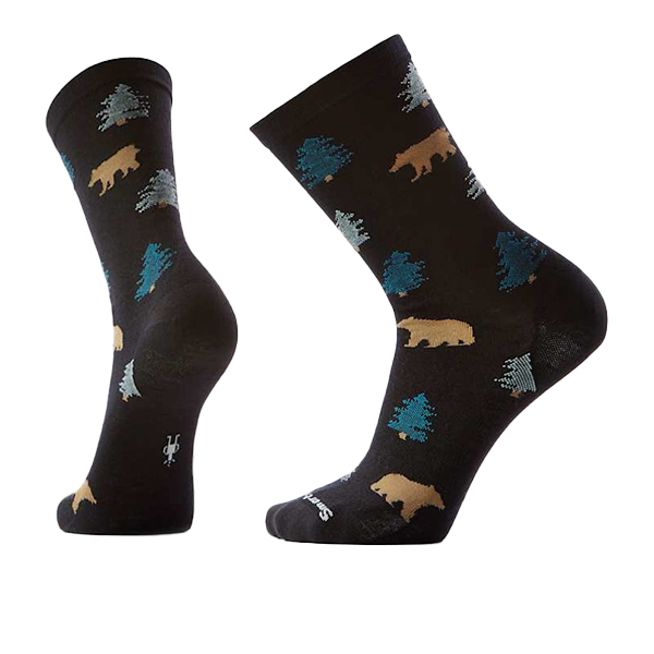 【Smartwool】日著中長襪-樹 黑色、塵灰色 / SW003044