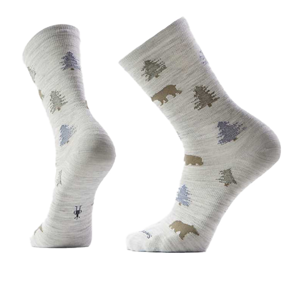 【Smartwool】日著中長襪-樹 黑色、塵灰色 / SW003044