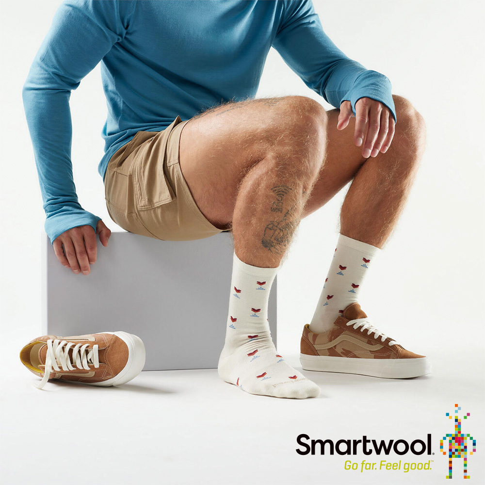 【Smartwool】日著中長襪-Street 炭黑色、深海軍藍、自然白 / SW003050