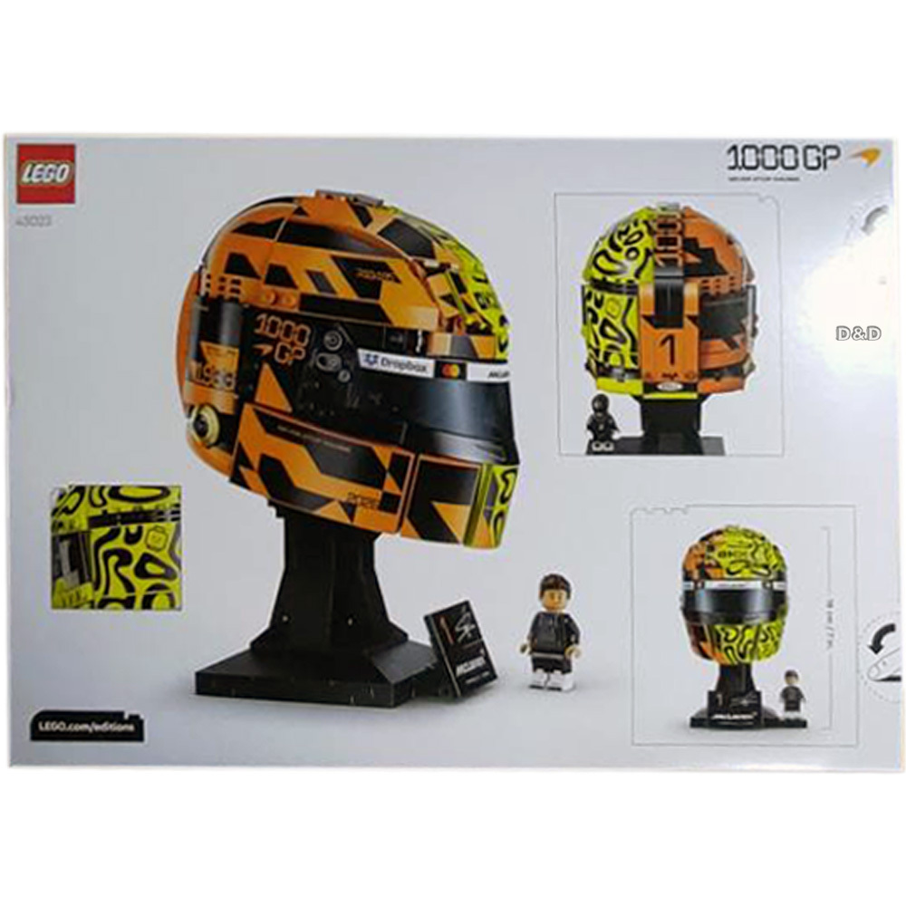LEGO 43023 樂高積木 43023 Editions系列 - McLaren Mastercard F1® Team Lando Norris 頭盔