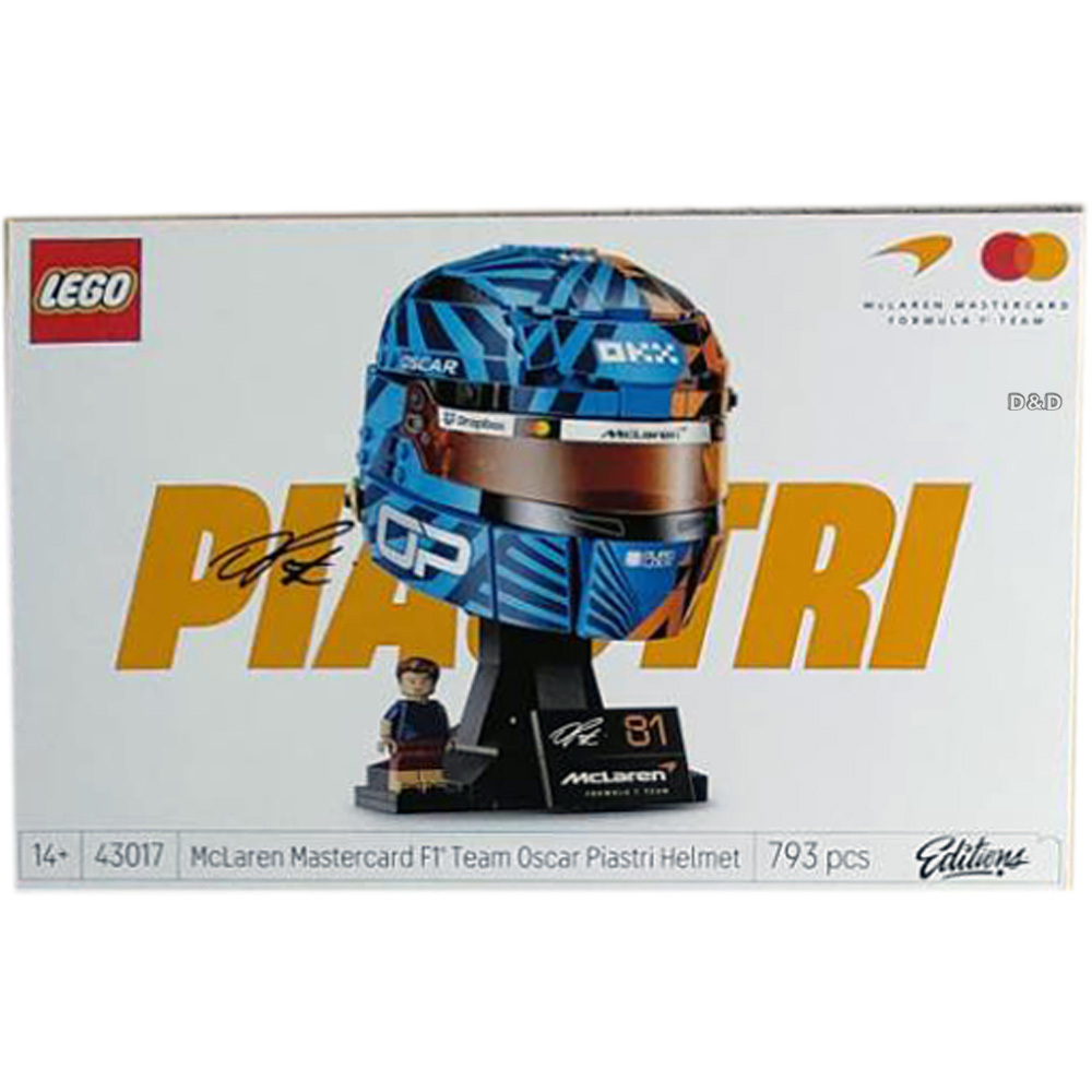 LEGO 43017 樂高積木 43017 Editions系列 - McLaren Mastercard F1® Team Oscar Piastri 頭盔