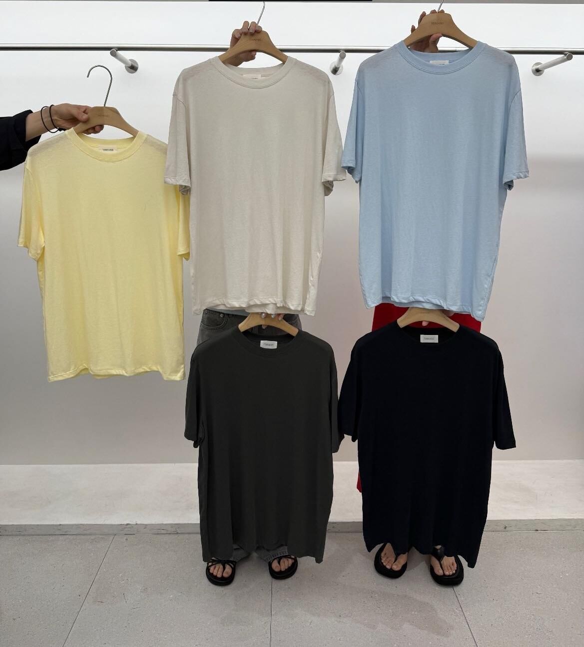 TG6226 透膚圓領Tee