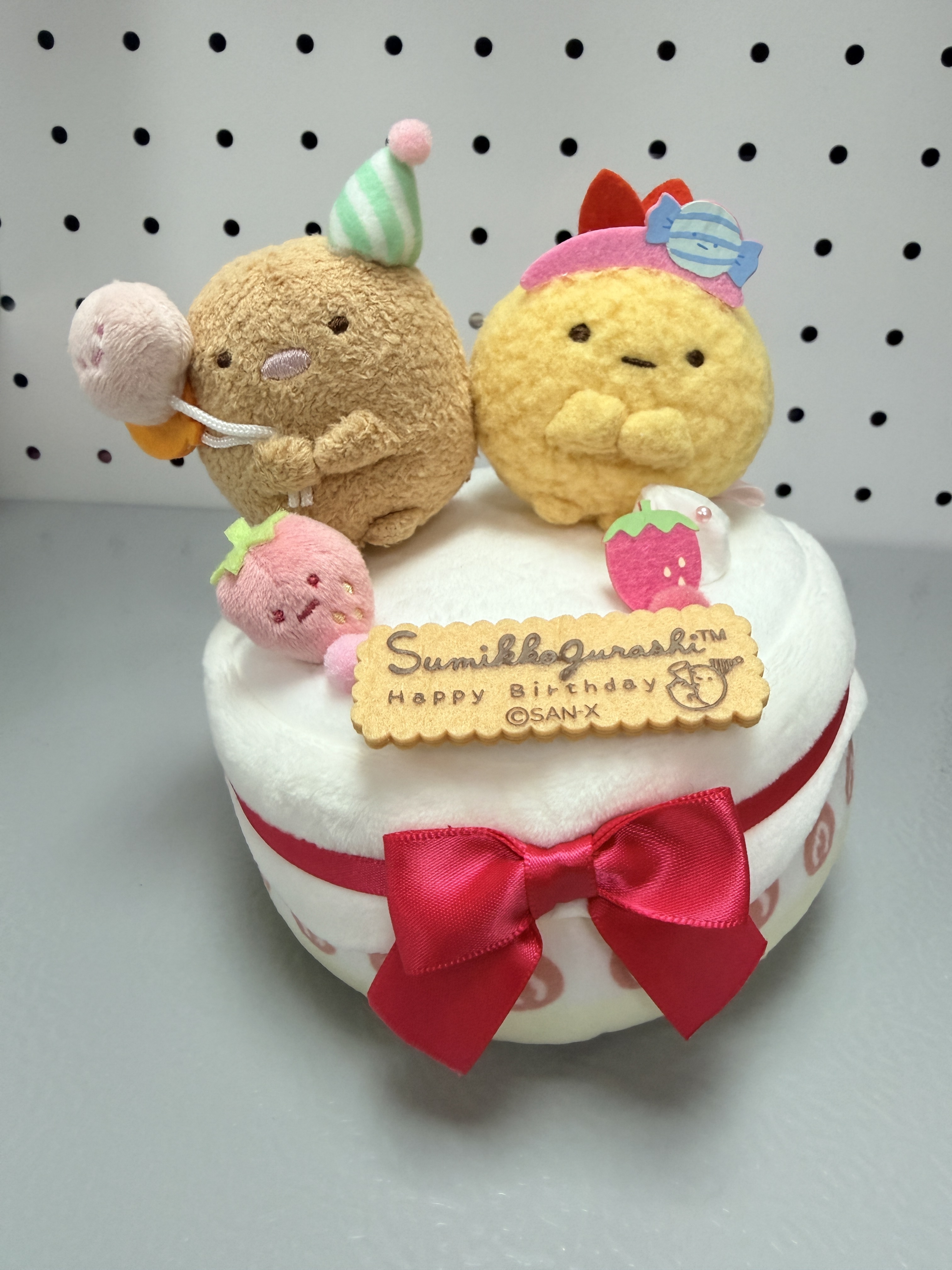 現貨-角落生物 日本限定 豬扒炸蝦 生日蛋糕 手玉set