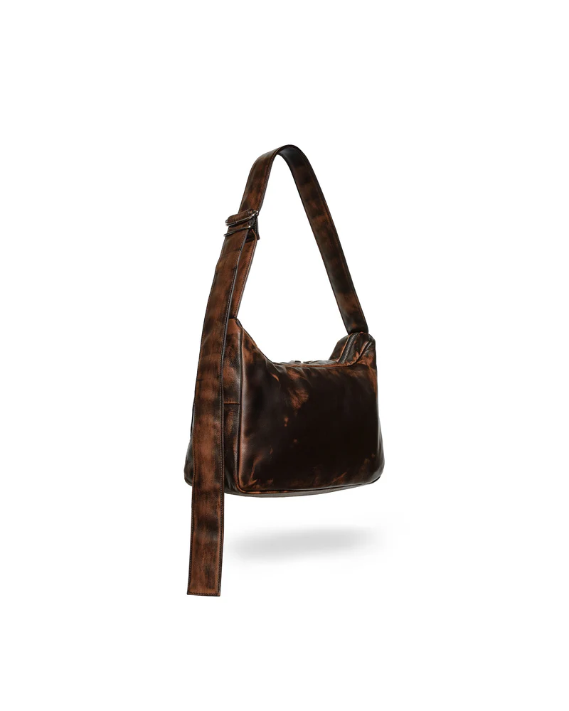 CLESSTE｜VINTAGE LEATHER HOLIDAY BAG "BROWN"