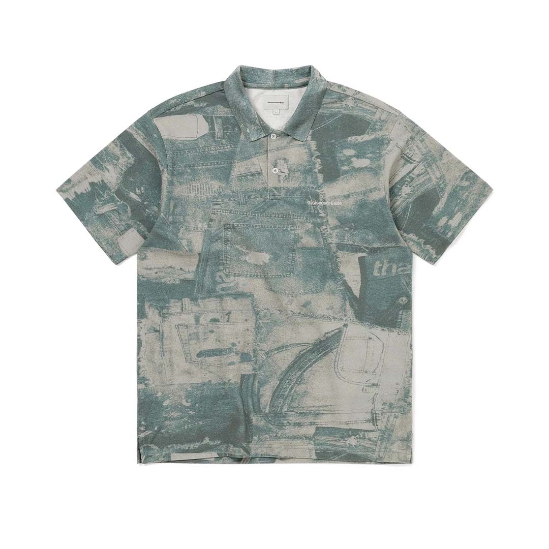 2026SS thisisneverthat T-Logo S/S Jersey Polo 丹寧 迷彩 短袖 Polo衫 現貨 TN261TTSPS01