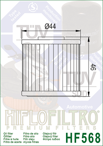 HIFLO OIL FILTER HF568