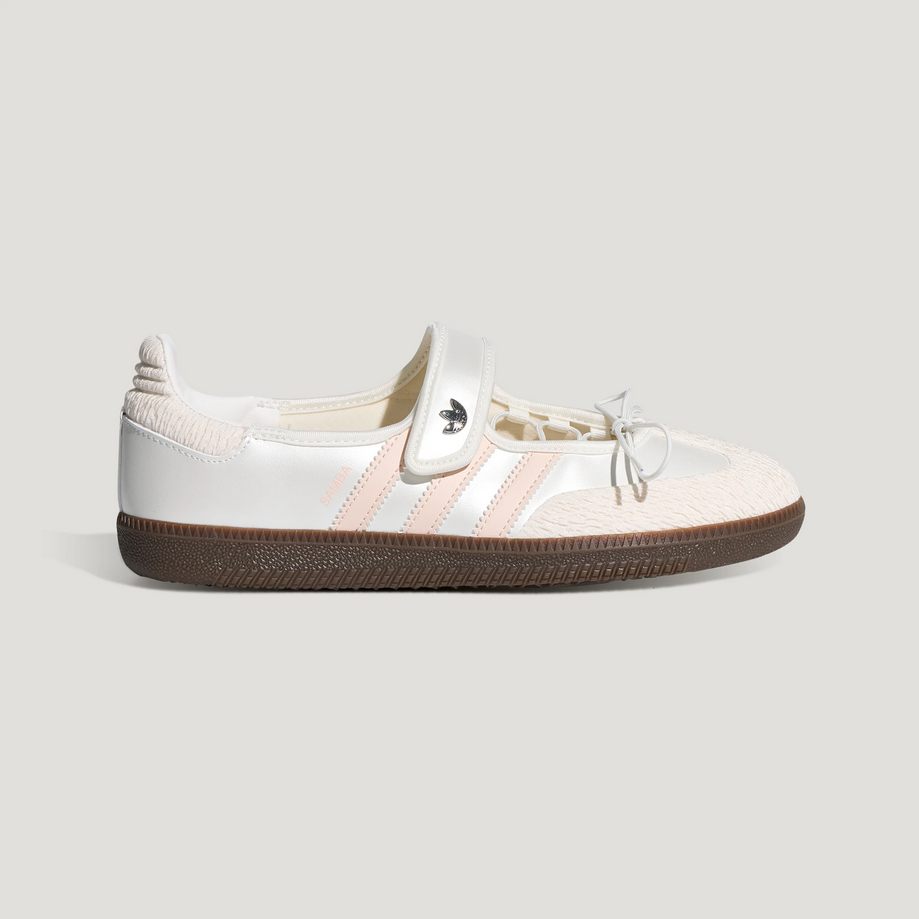 【預訂】ADIDAS SAMBA  JANE 奶白粉 瑪麗珍鞋-WOMEN