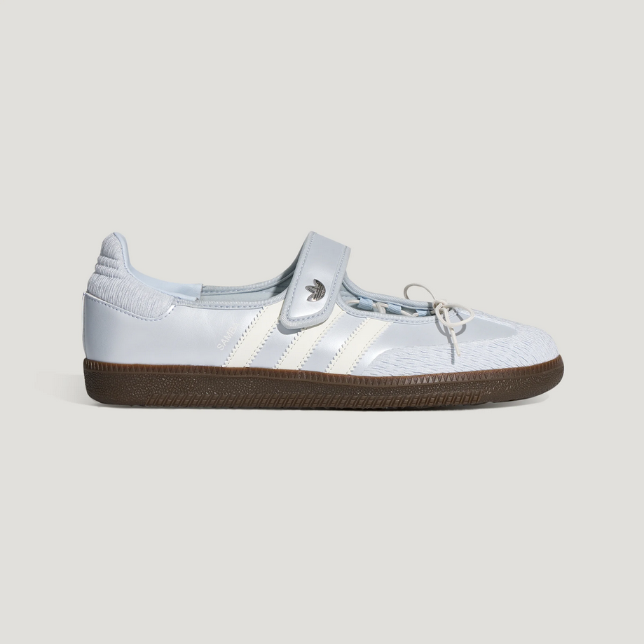【預訂】ADIDAS SAMBA  JANE 粉藍白 瑪麗珍鞋-WOMEN