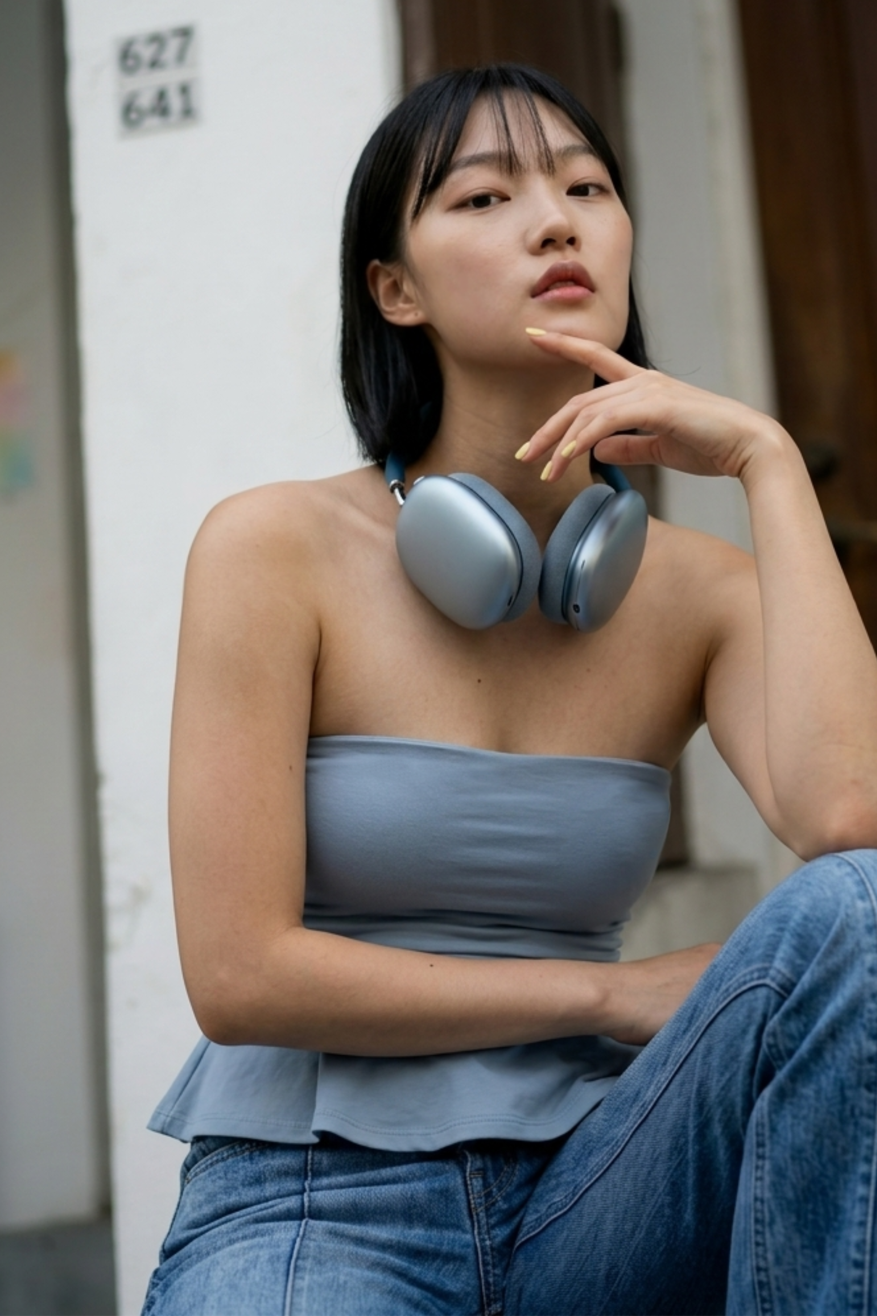 Souple Forme YOGA平口波浪上衣