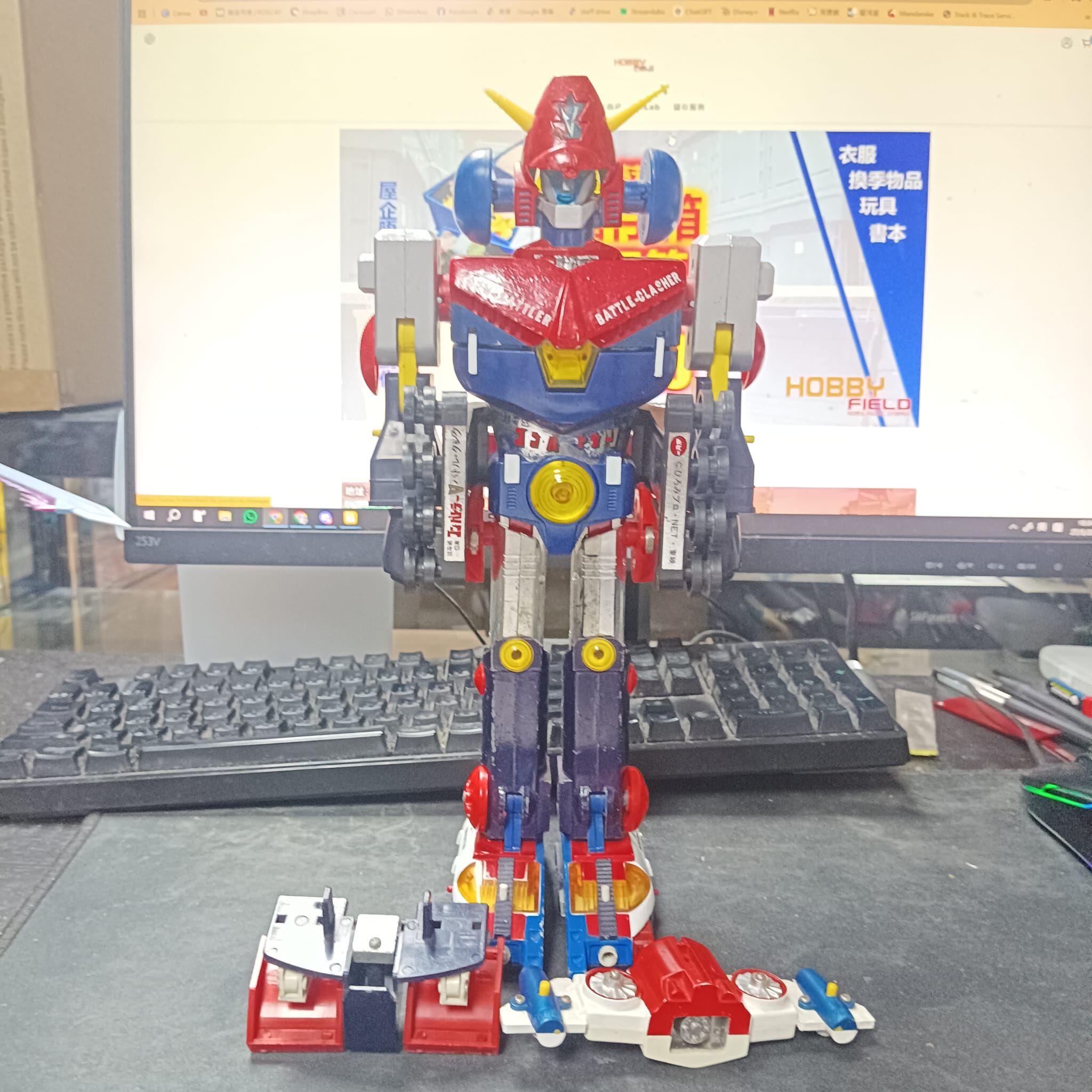 寄賣-其它-Popy DX PA-81 超力電磁俠 斷天綫