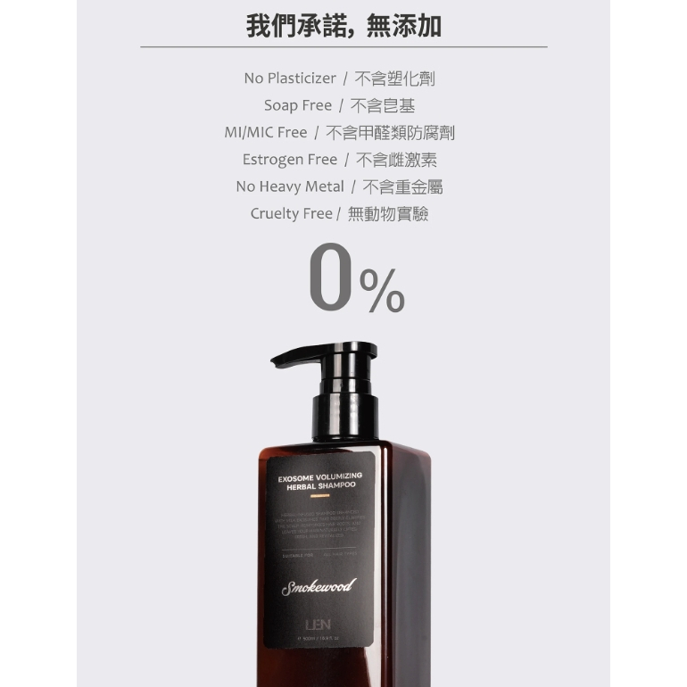 【樂森藥局】LEN嵐 外泌體草本蓬鬆洗髮露 500ml