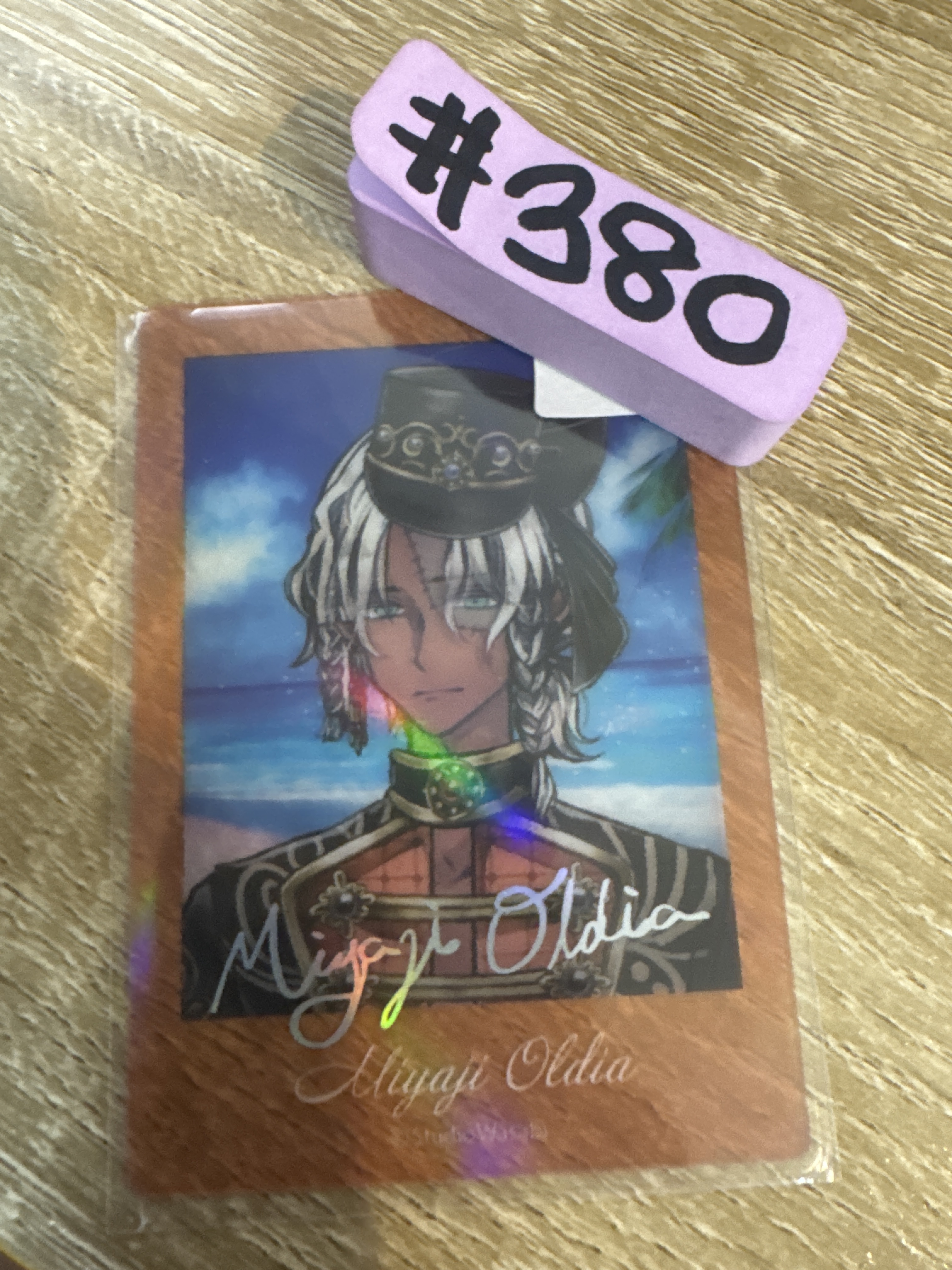 惡魔執事與黑貓  MIYAJI S 膠卡 #380
