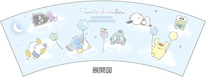 Sanrio 角色 波點造型杯 ABS材質 #水怪 #XO #PC狗 # 布丁狗 #C5