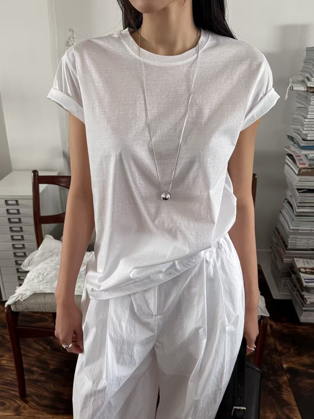 LG2609 Dia Silket Tee