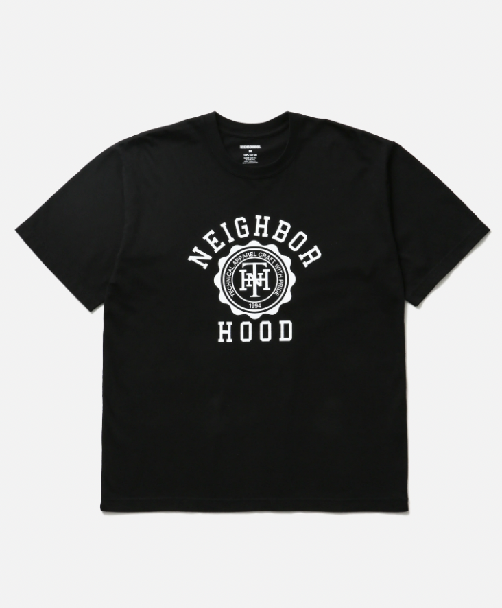 [現貨] NEIGHBORHOOD SS26 NH . TEE SS-4 | BLACK
