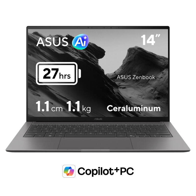 ASUS Zenbook S14 14吋 (2026) (Intel Ultra 9-386H, 32GB+1TB SSD) UX5406AA-AG9030WT