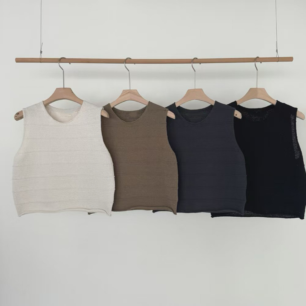 LG2611 Roll cropped sleeveless