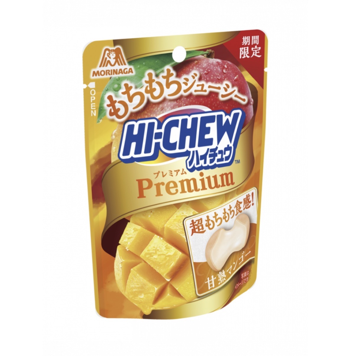【期間限定】JP Hi-chew Premium 甘熟芒果麻糬軟糖 32g 5265 TK260527
