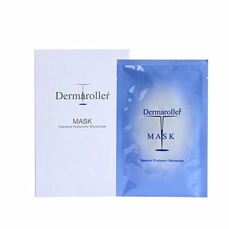德國 Dermaroller 高濃度玻尿酸原液保濕修護蠶絲面膜 10片裝 【正品】林允愛用分享 高濃度玻尿酸原液保濕修護蠶絲面膜