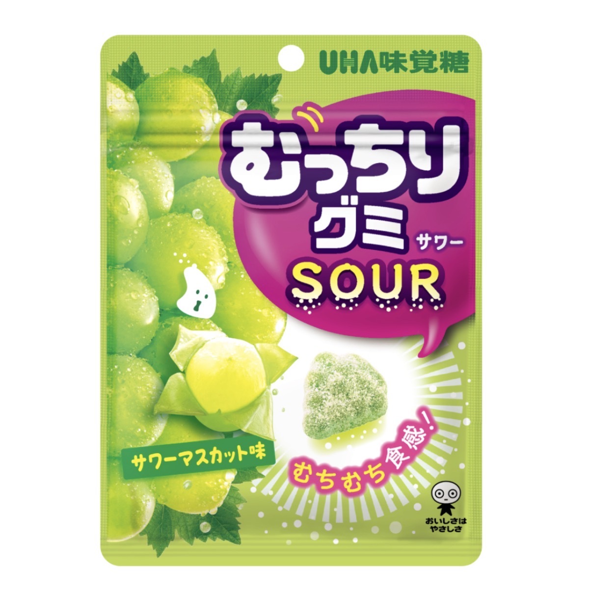 【最新發售】JP UHA 超酸香印提子軟糖 69g 7397 TK260527