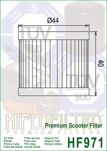 HIFLO OIL FILTER HF971