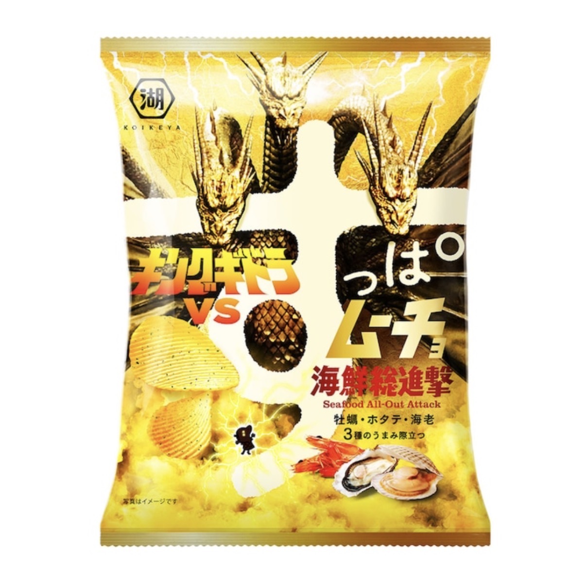 【最新發售】JP 海鮮總追擊 3種雜錦海鮮薯片 52g 6785 TK260527