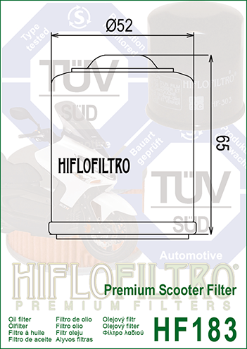 HIFLO OIL FILTER HF183