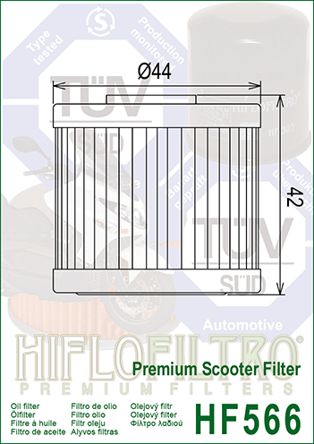 HIFLO OIL FILTER HF566