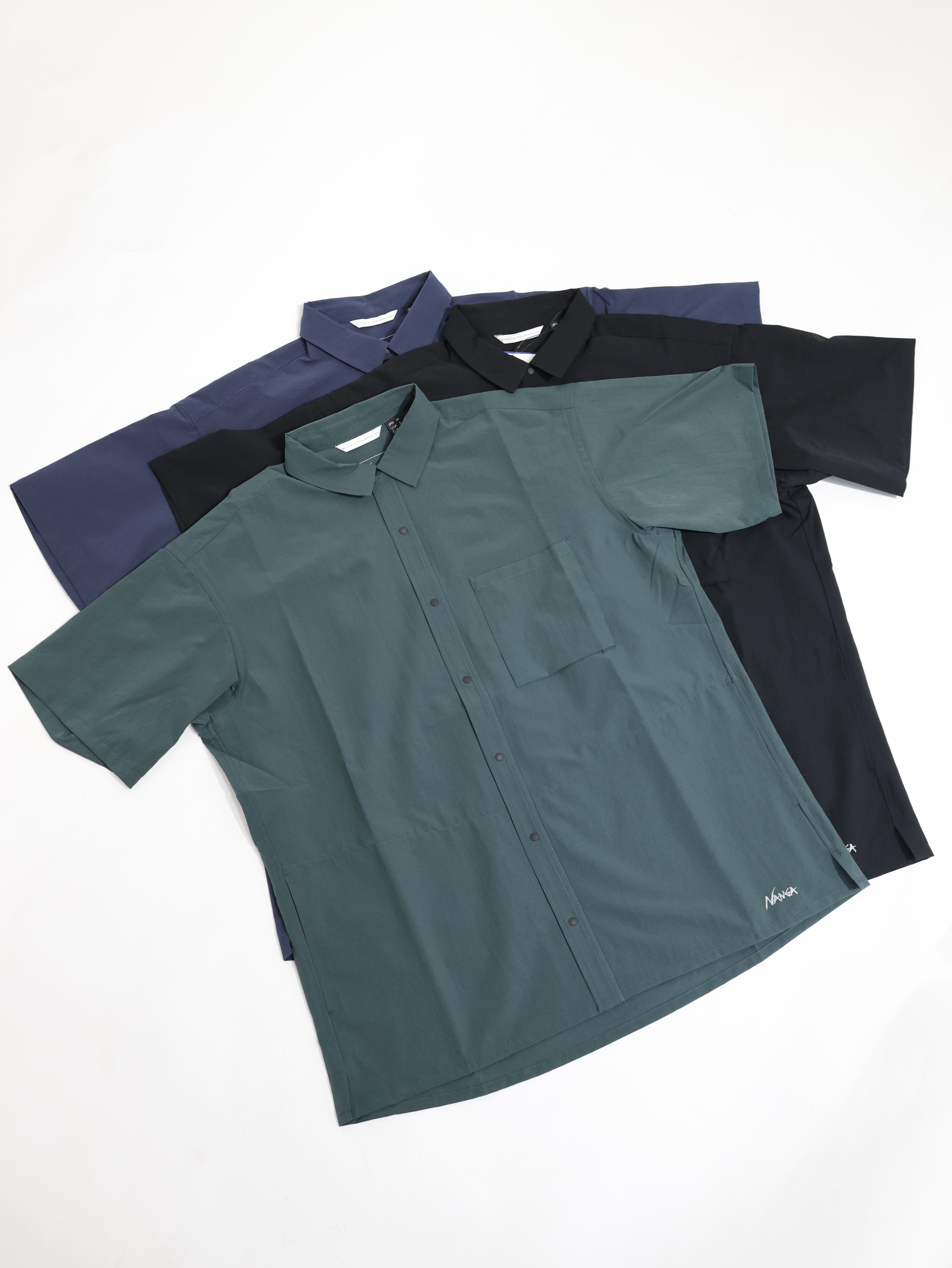 NANGA 男 Dotair Comfy S/S Shirt 快乾襯衫 NA12423