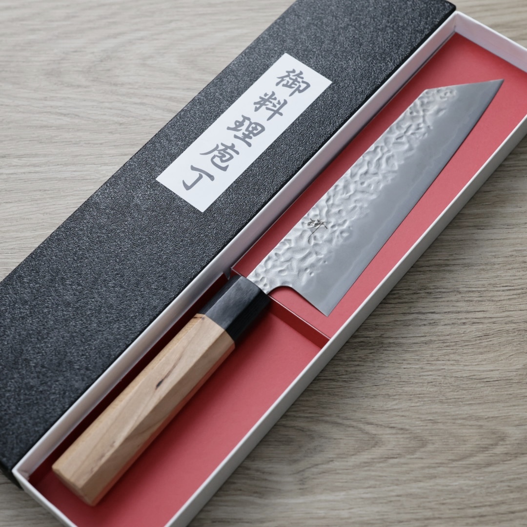 作SAKU 文化 165mm 白紙鋼 鎚目