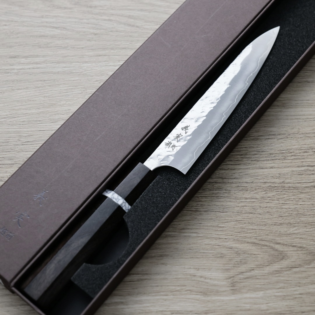 加藤義實 冰 蔬果刀 150mm SG2粉末HSS鋼