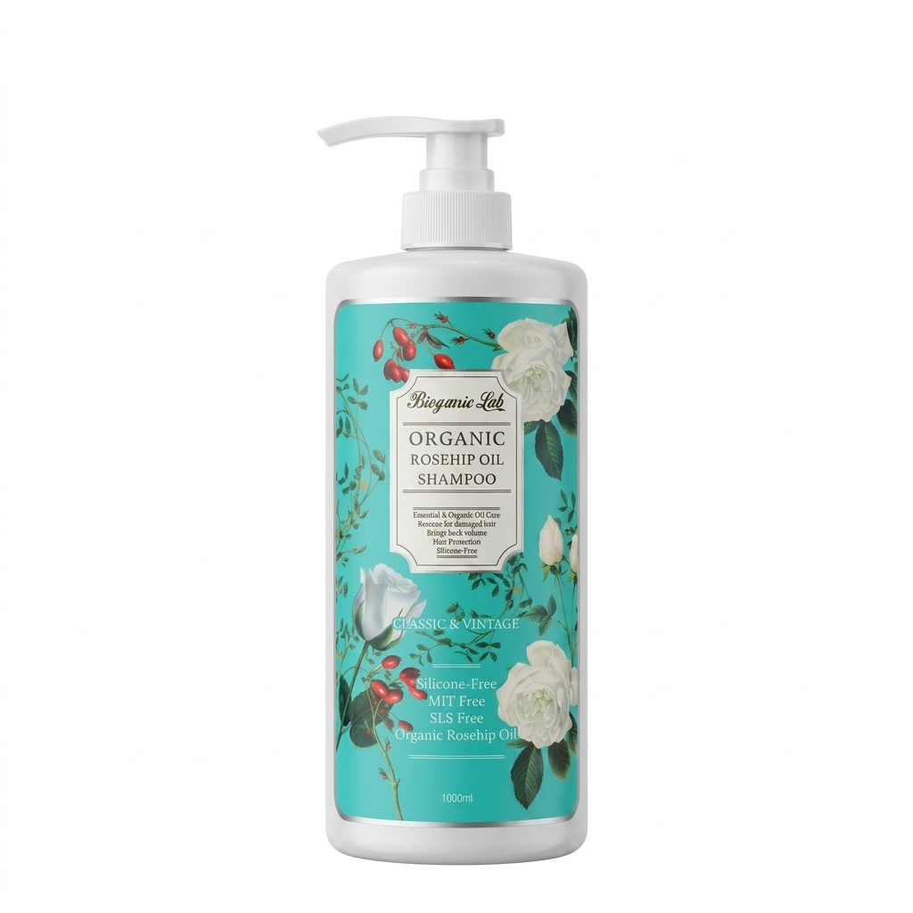 BIOGANIC LAB Rosehip Oil Shampoo 1000ml