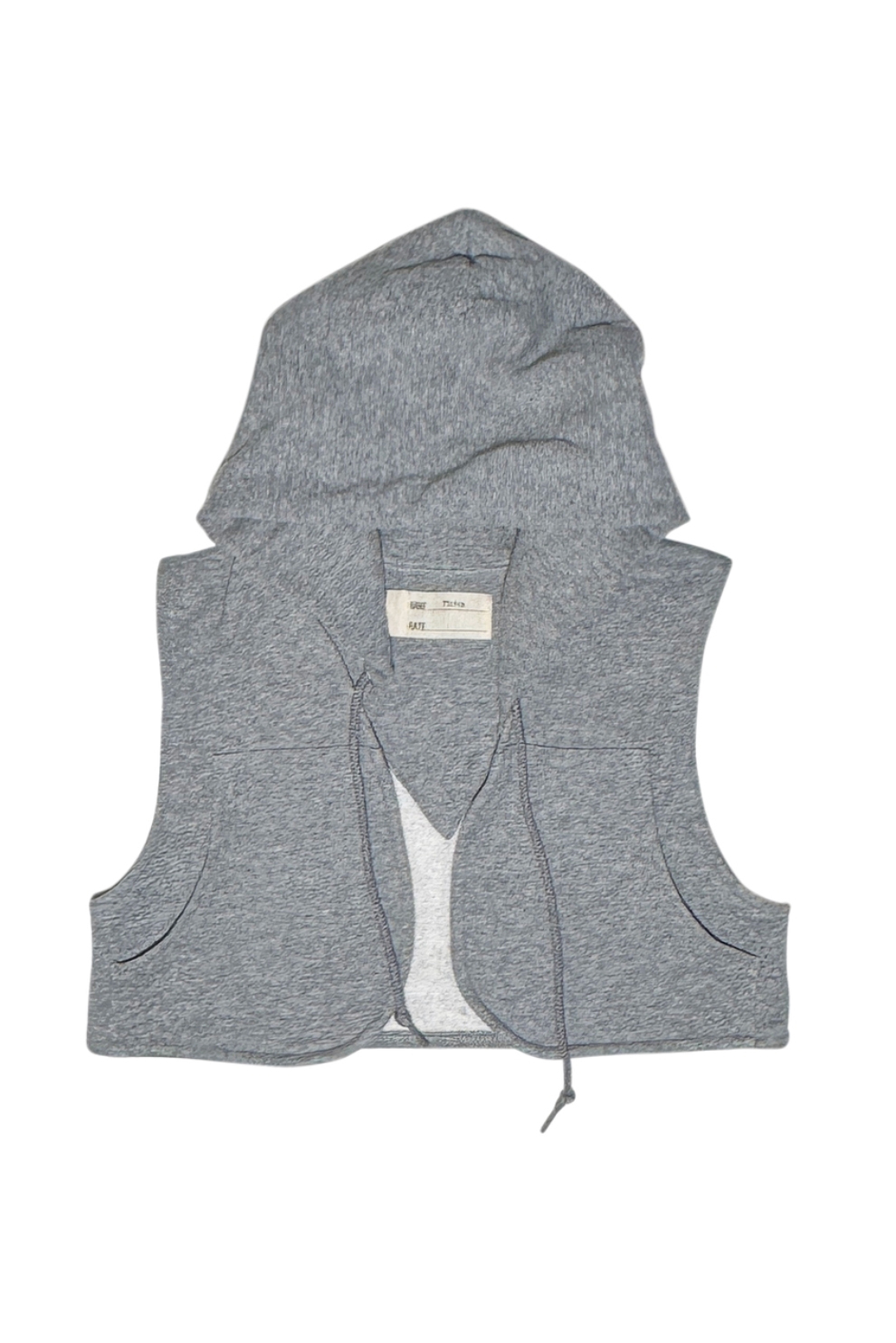77 CIRCA SWEAT HOOD VEST (2COL)