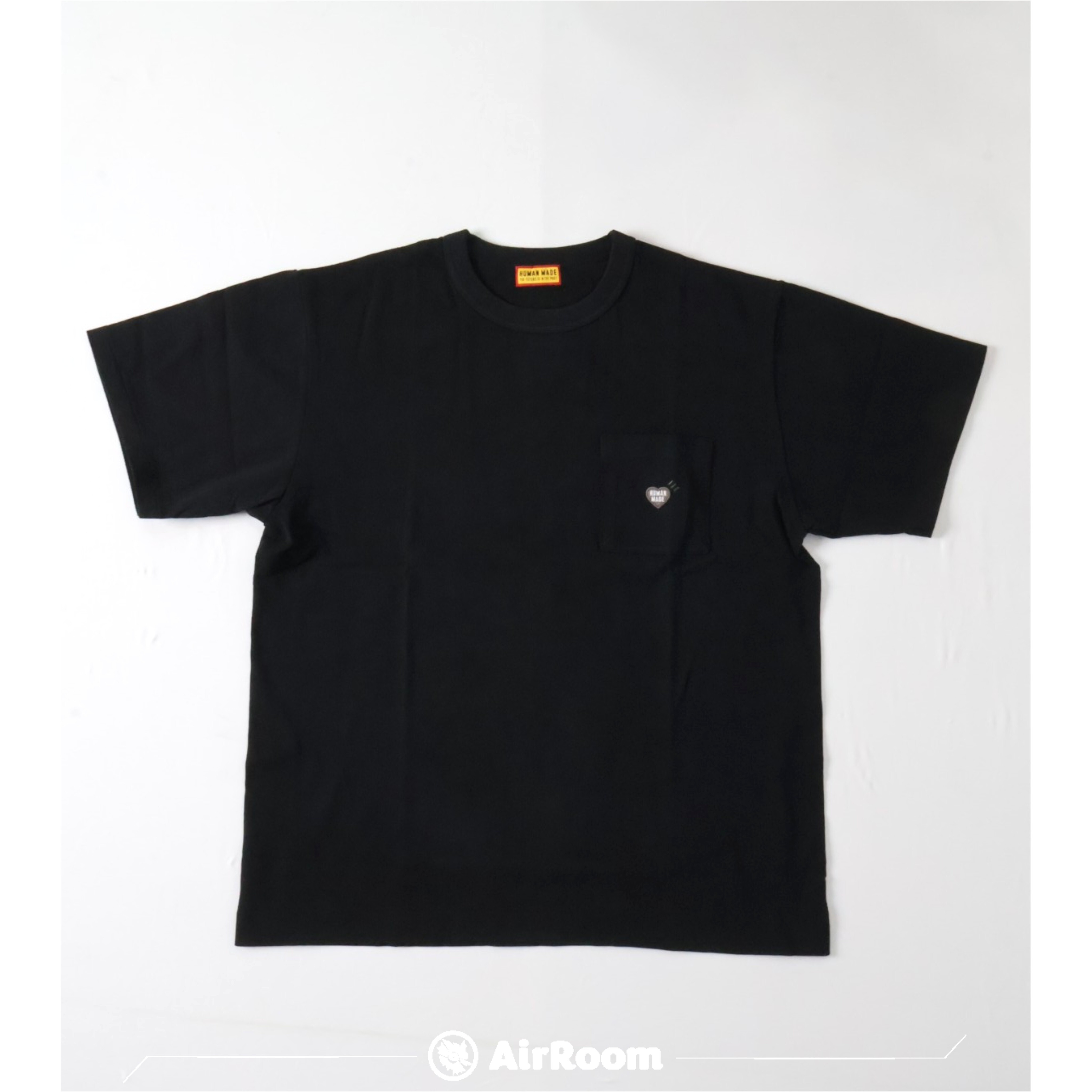 2026SS HUMAN MADE HEART POCKET T-SHIRT 福岡 店鋪限定 黑愛心 口袋 短T 現貨 HM31CS029