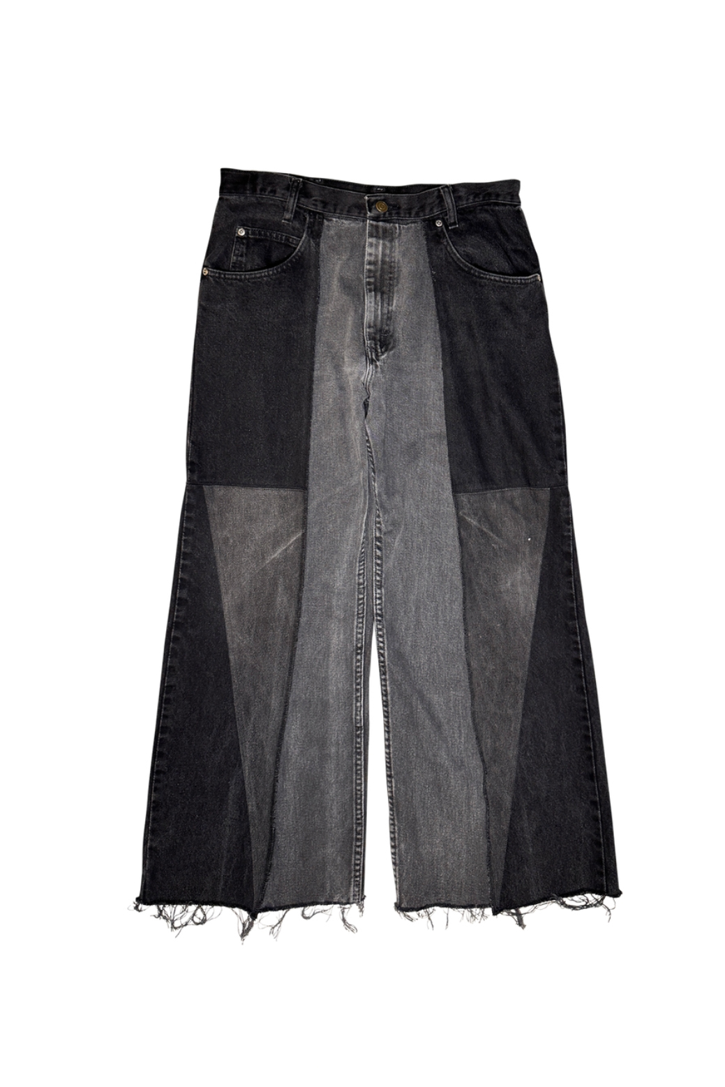 77 CIRCA CENTER SEAM WIDE DENIM PANTS (2COL)