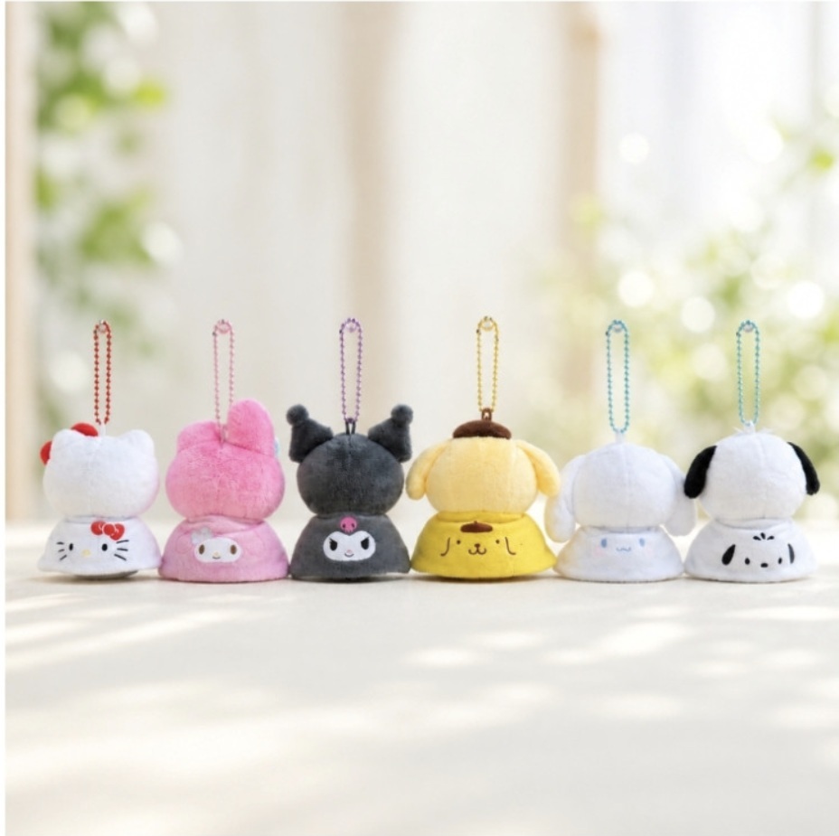 韓國 Sanrio 披肩公仔匙扣
