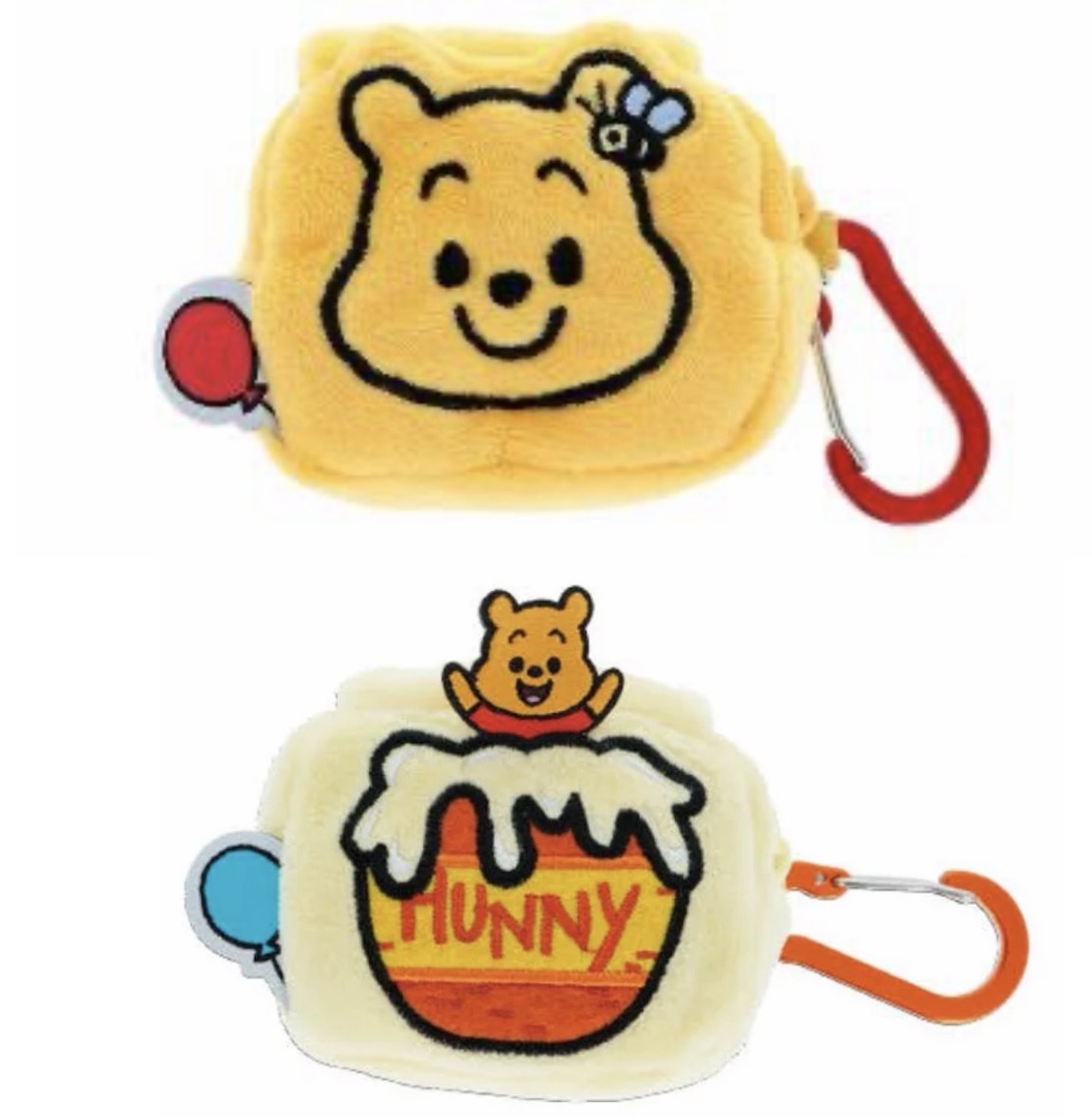 JP Pooh 刺繡迷你收納啪鈕包包 快扣 0942 0959 TK260527