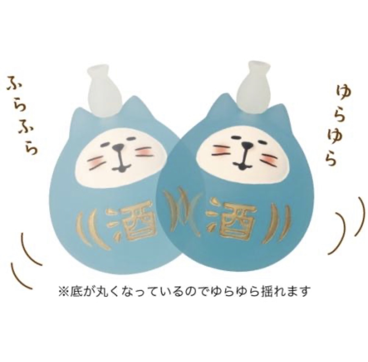 JP Comcombre 清酒達摩貓貓 藍 8397 TK260527