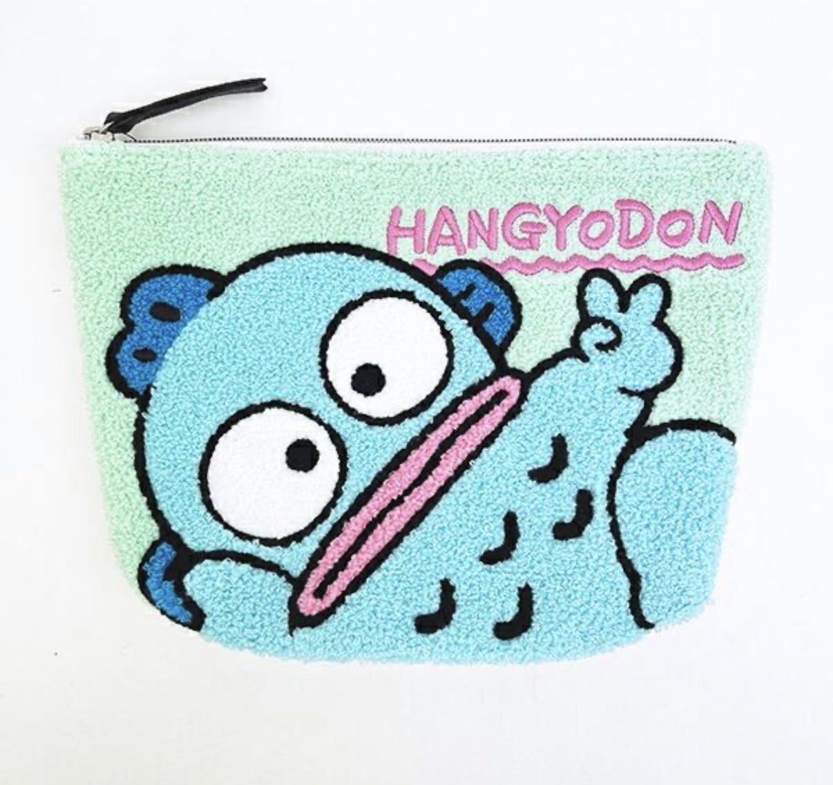 JP 水怪 毛巾刺繡拉鏈 Pouch 9831 TK260527