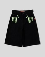 2026SS 9090 Bone Hand Denim Jorts 骨頭牛仔褲短褲七分褲NN2297