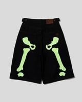 2026SS 9090 Bone Hand Denim Jorts 骨頭牛仔褲短褲七分褲NN2297