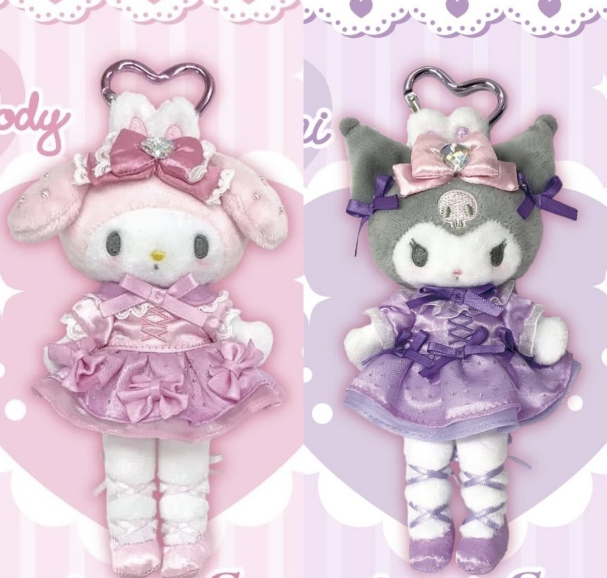 【日本爆熱】JP Sanrio 長腿芭蕾系列公仔吊飾 4818 TK260527
