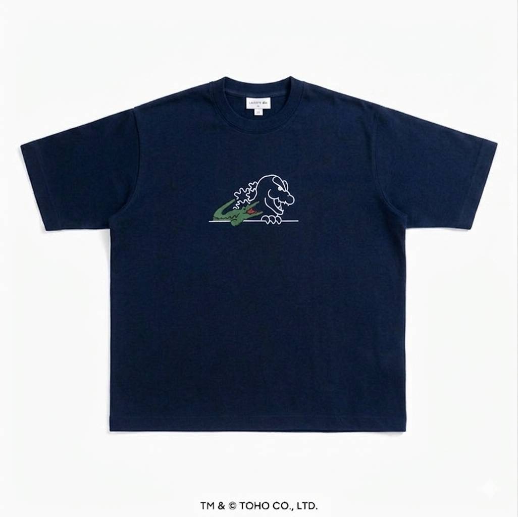 【  LACOSTE🐊XGODZILLA 2.0】0529發售短TEE #1