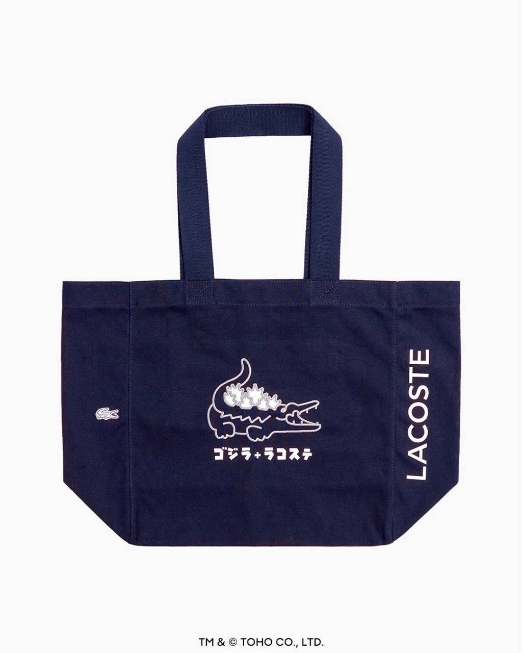【  LACOSTE🐊XGODZILLA 2.0】0529發售托特包