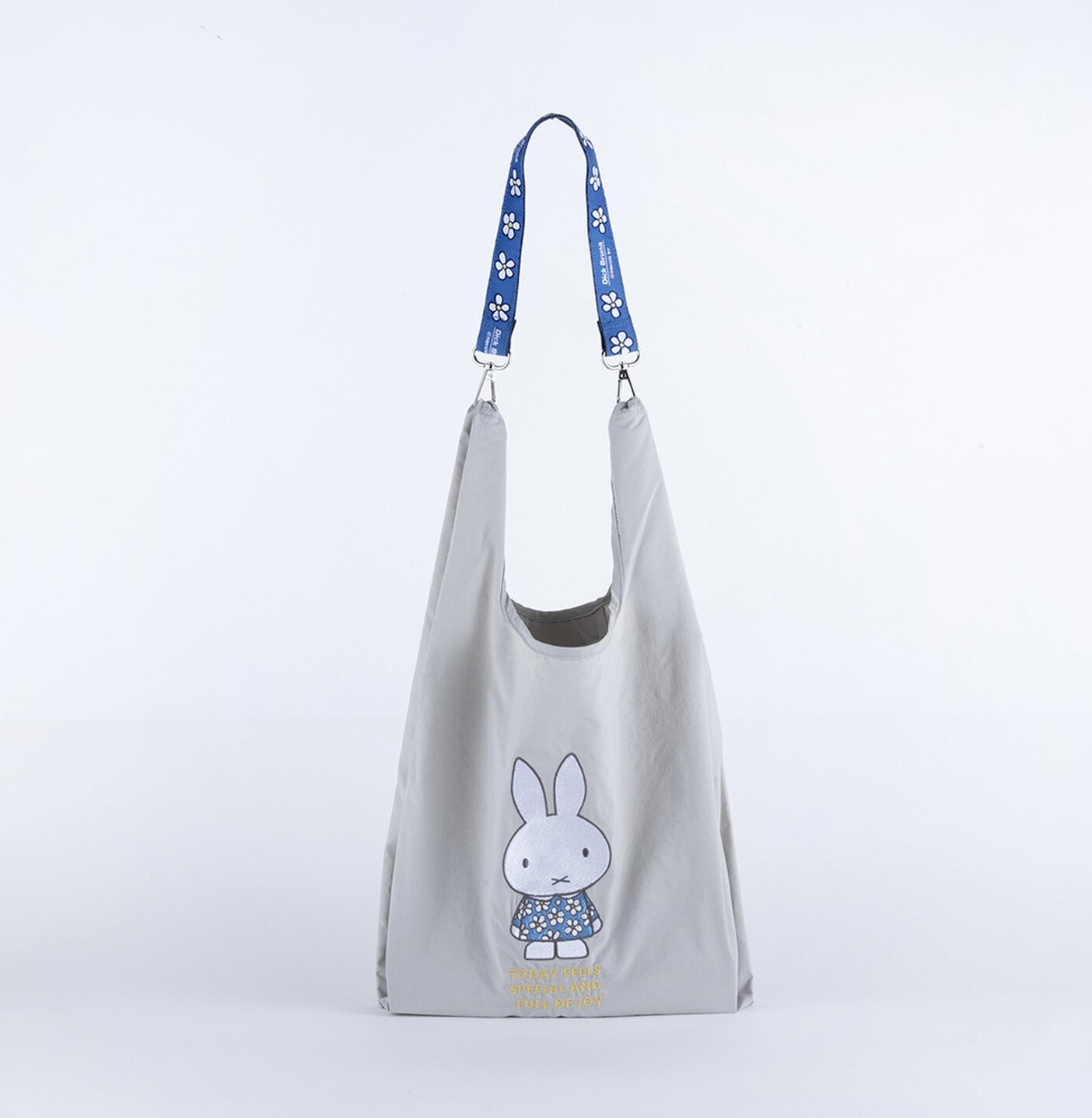 JP Miffy 花花衫刺繡灰色袋 附有花花帶 0623 TK260527