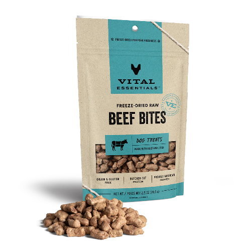 Vital Essential 凍乾狗小食 | 牛肉粒 2.5oz