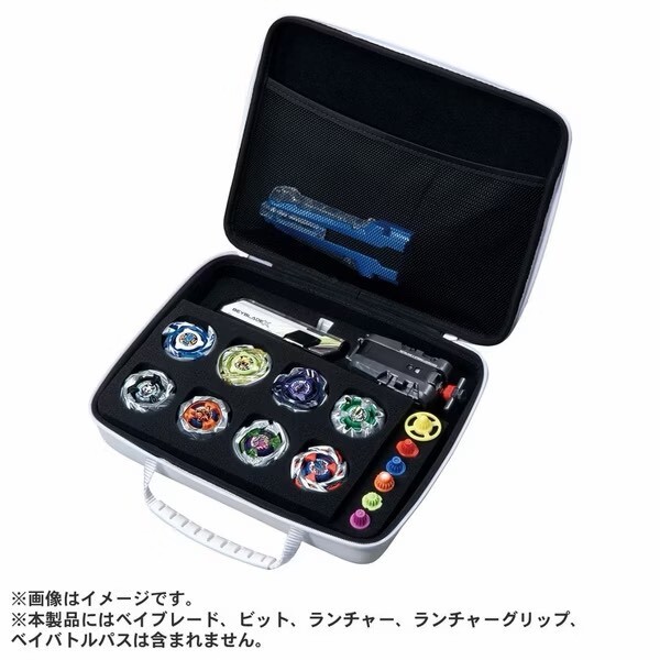 日本正版BEYBLADE X 戰鬥陀螺BX-43 專業收納包白色