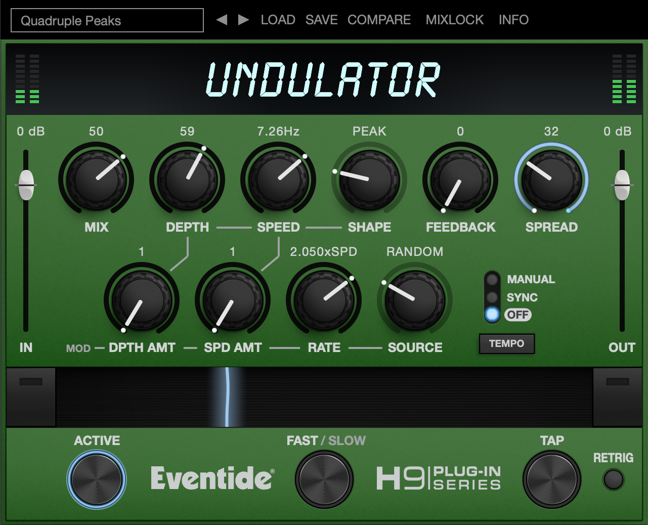 Eventide Undulator｜調變效果器插件