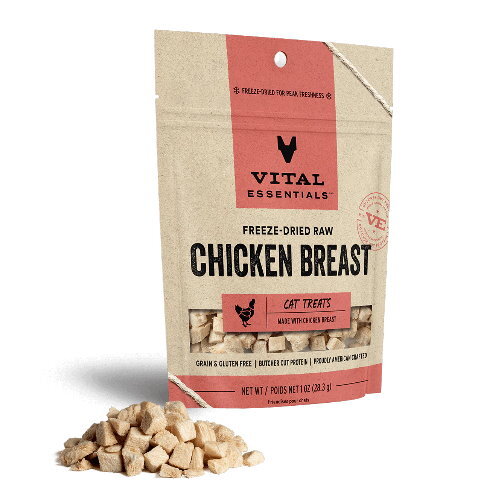 Vital Essential 凍乾貓小食 | 雞胸粒 1oz